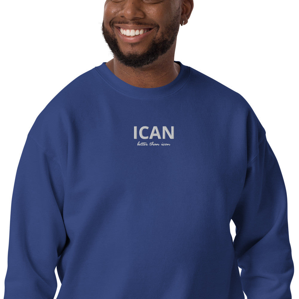 ICAN Unisex Fleece Pullover by Gianneli-9