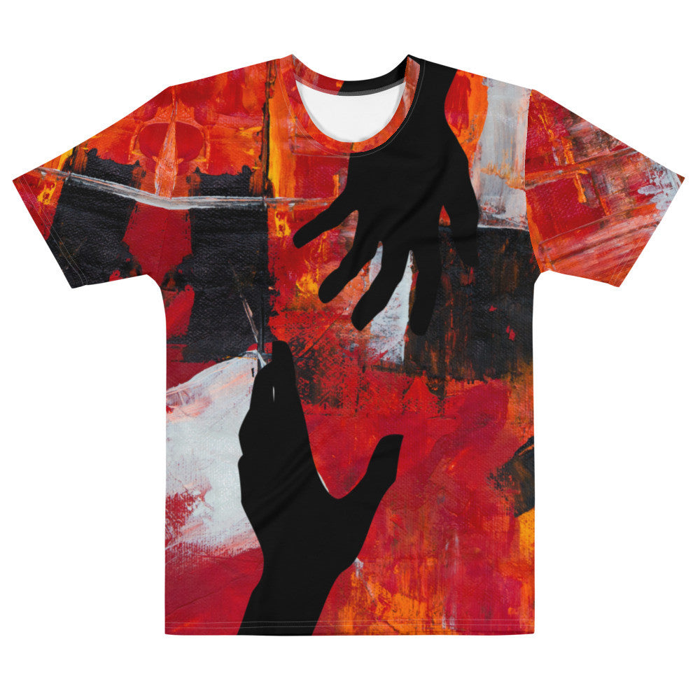 GIVING BACK Men's t-shirt by Gianneli-0