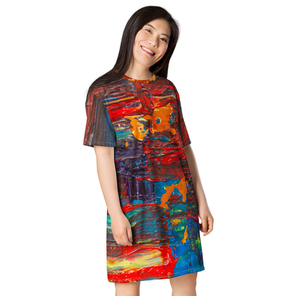 Gianneli Colours T-shirt Dress-5