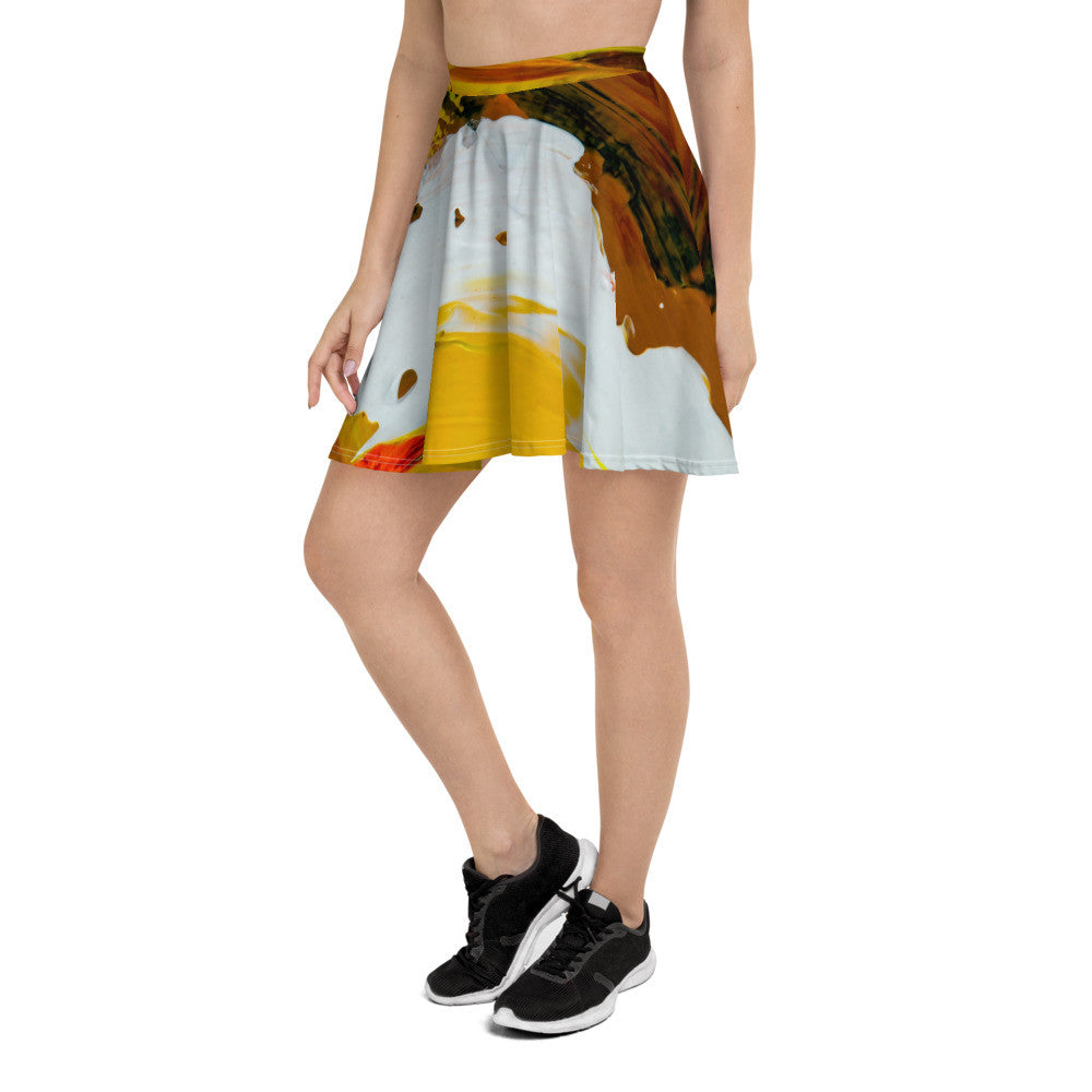 Gianneli Colours Skater Skirt-4