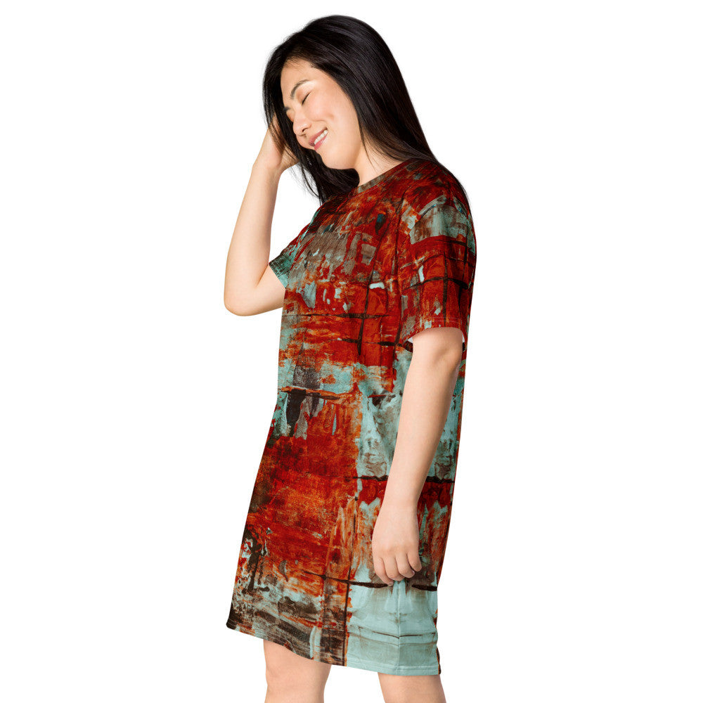 Gianneli Colours T-shirt dress-4