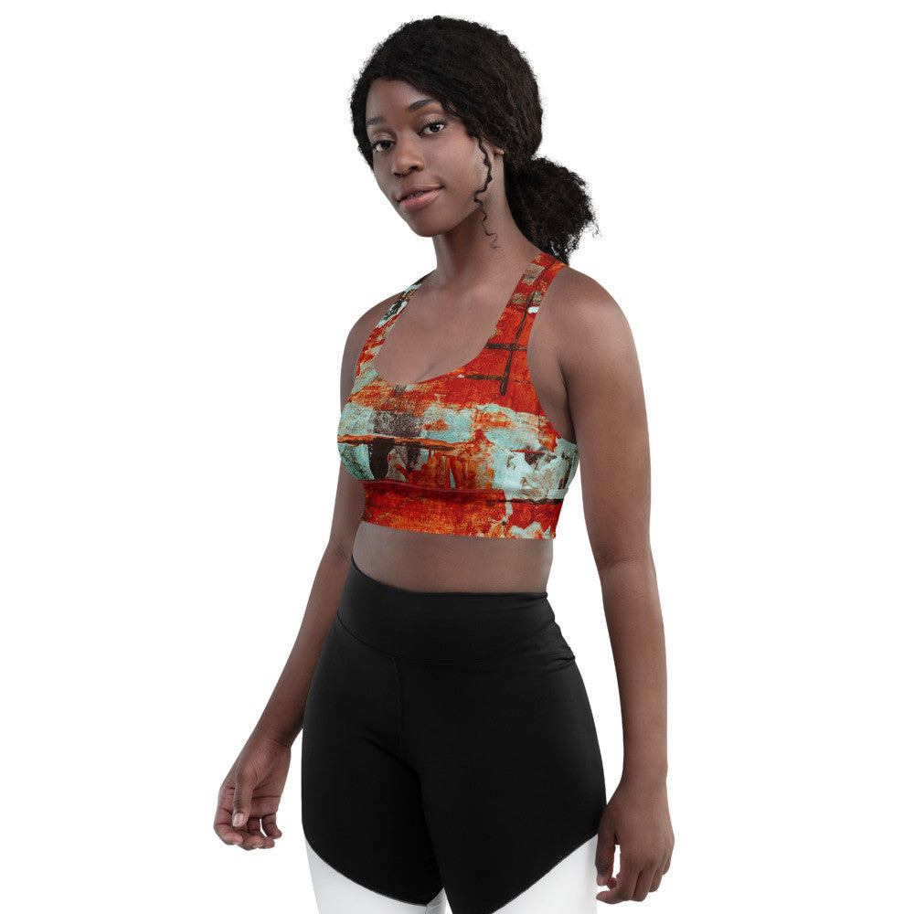 Gianneli Colours Longline Sports Bra-3