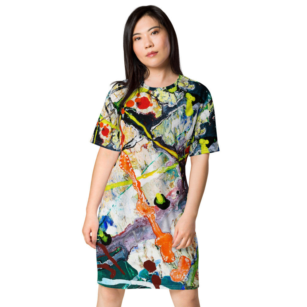 Gianneli Colours T-shirt Dress-4