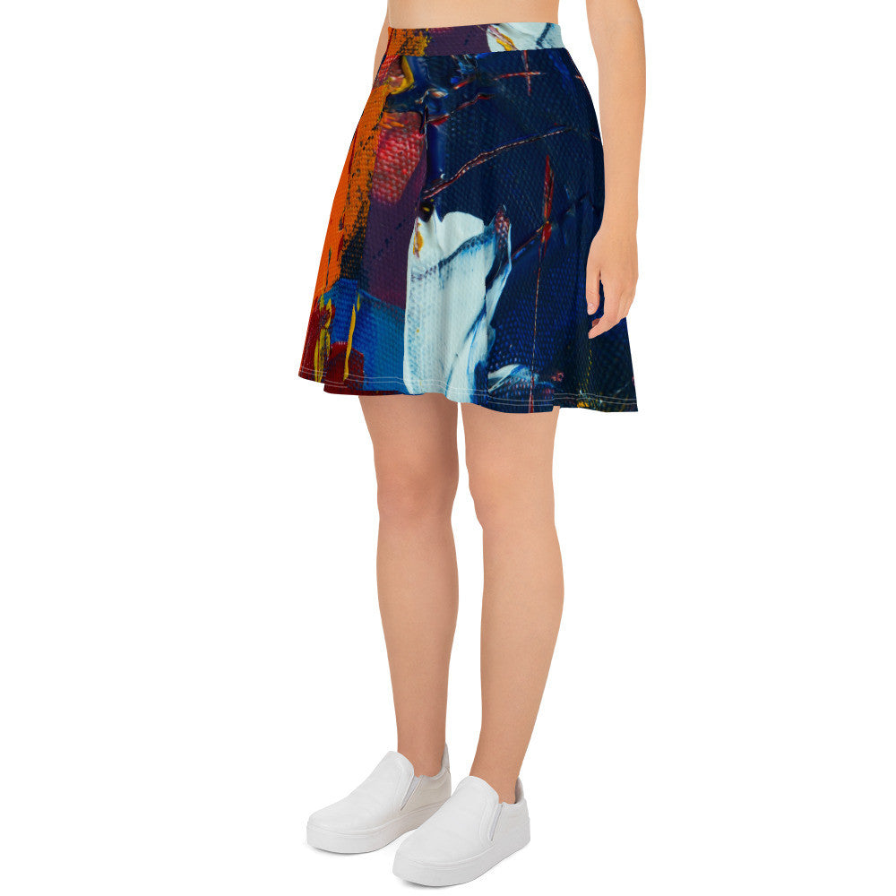 Gianneli Colours Skater Skirt-4