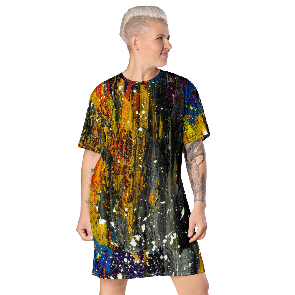 Gianneli Colours T-shirt Dress-6