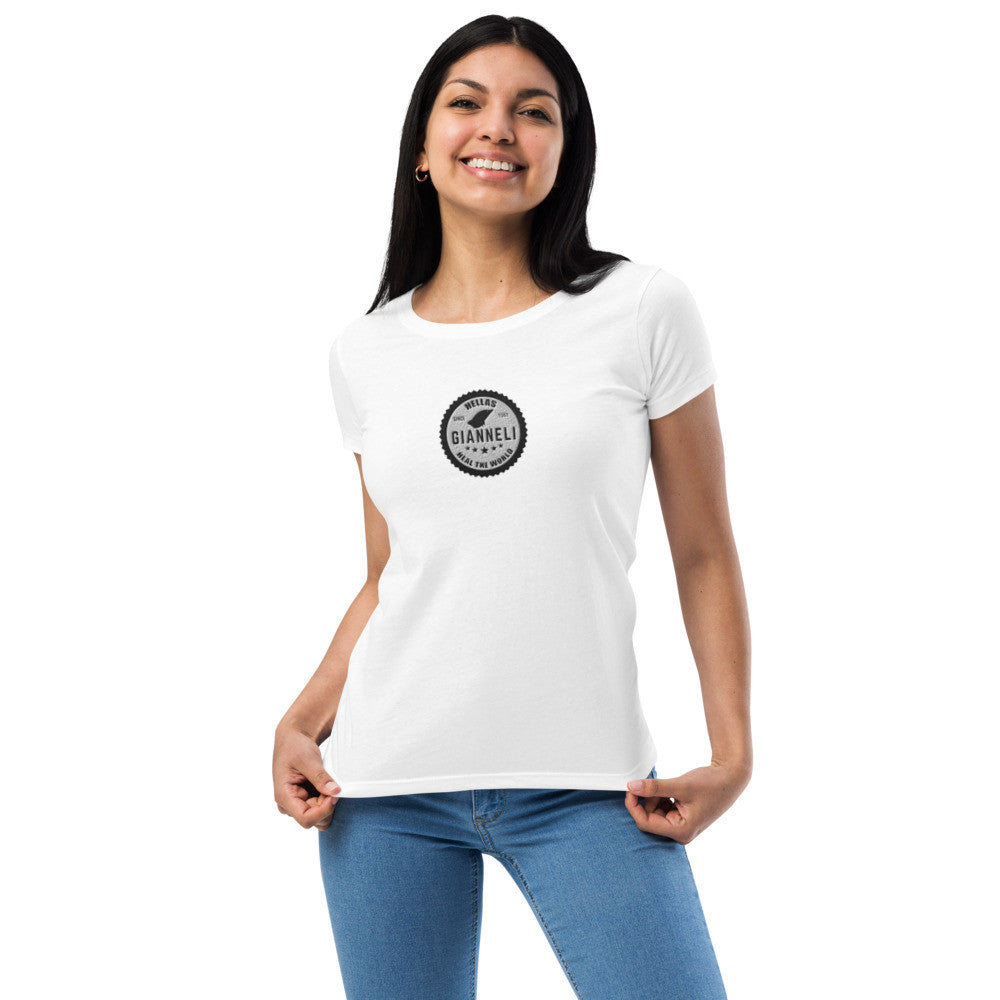 HEAL THE WORLD Women’s Fitted T-shirt by Gianneli-9