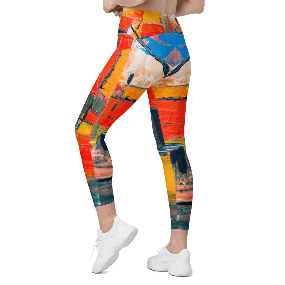 Gianneli Colours Leggings with Pockets-5