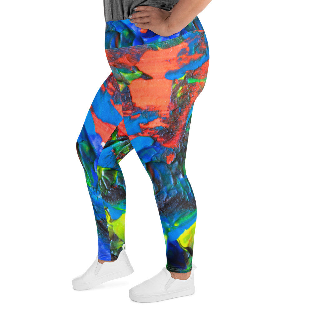 DOLCEZZA Plus Size Leggings For Women by Gianneli-3