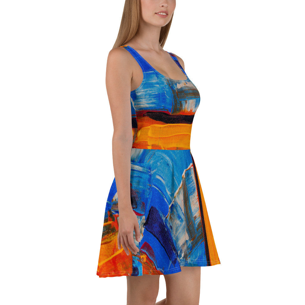 Gianneli Colours Skater Dress-5