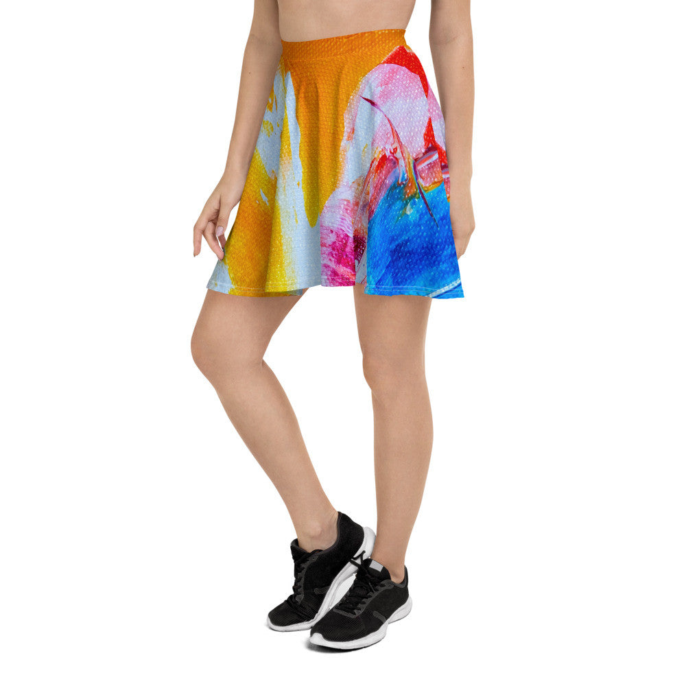 Gianneli Colours Skater Skirt-4