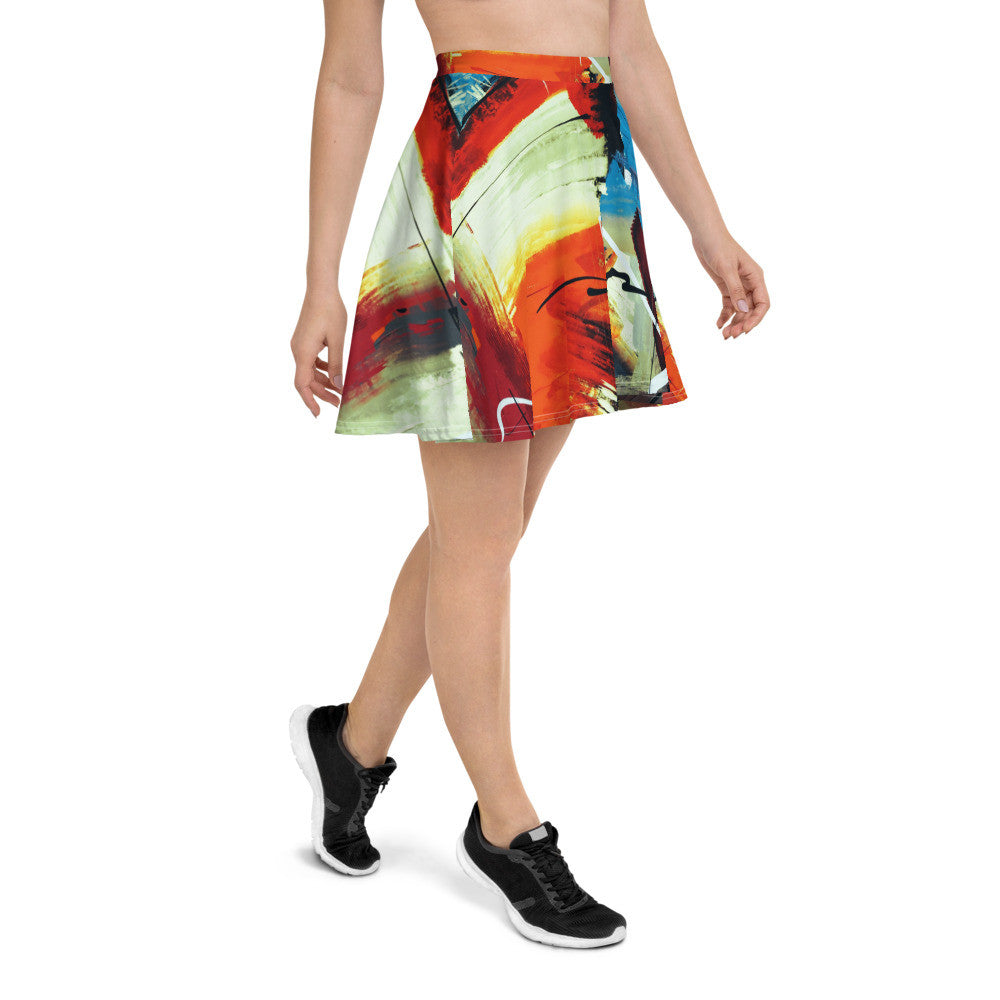 Gianneli Colours Skater Skirt-5