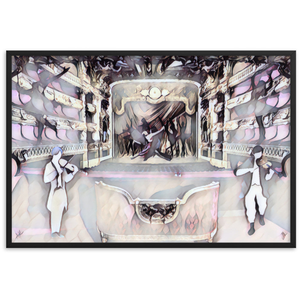 WHEN YOUR SENSES DANCE WITH MY MOMENTS Special Edition Framed Poster-0