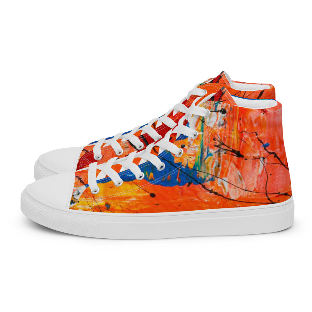 Gianneli Colours Handmade Women’s High Top Canvas-0