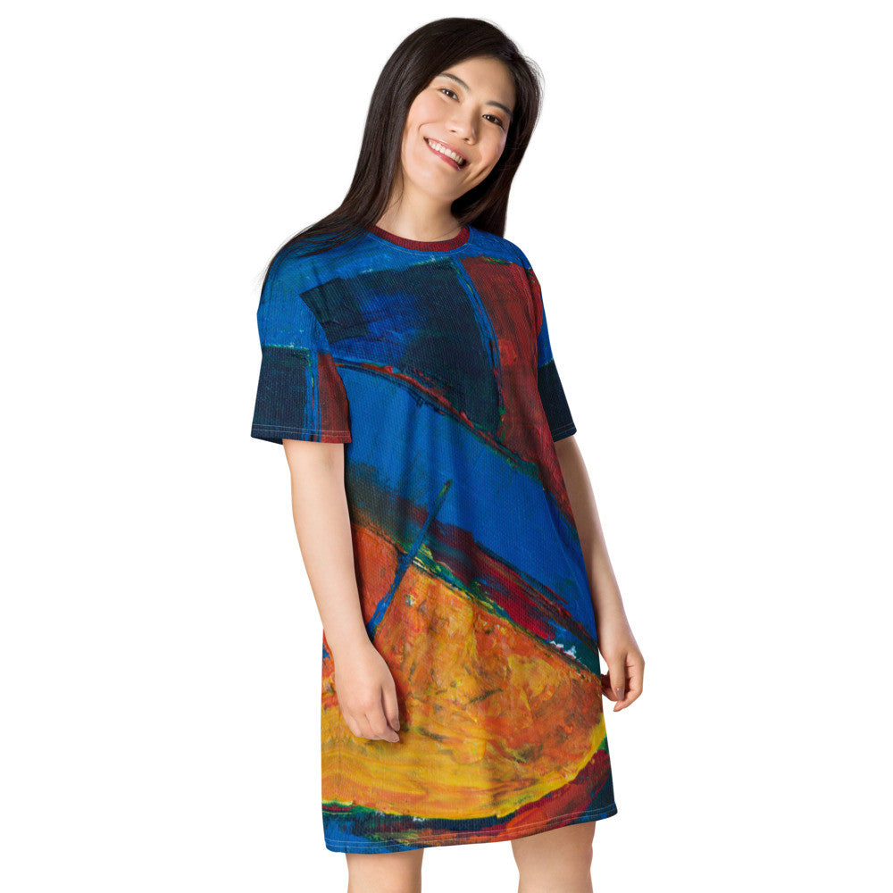 Gianneli Colours T-shirt Dress-7