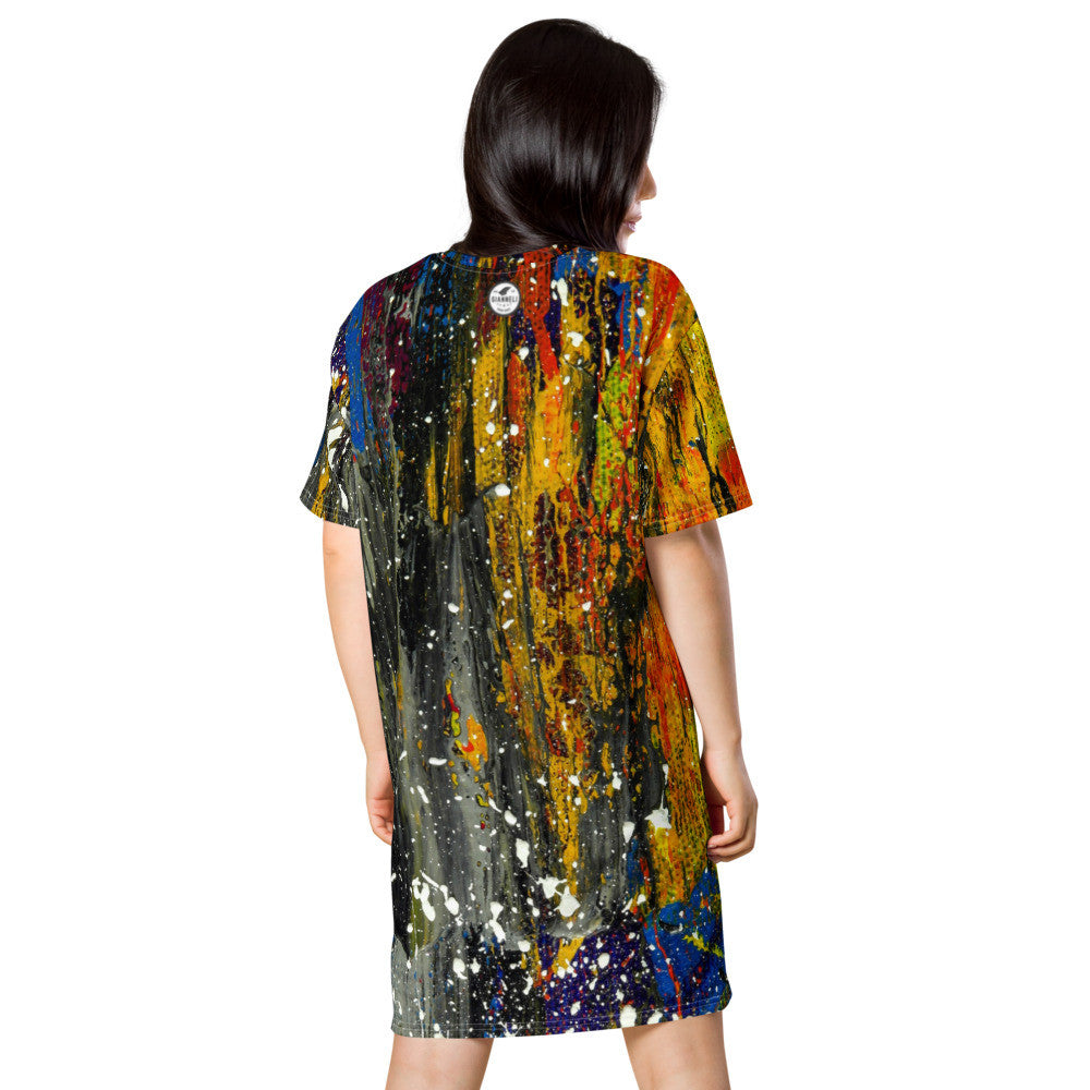 Gianneli Colours T-shirt Dress-3