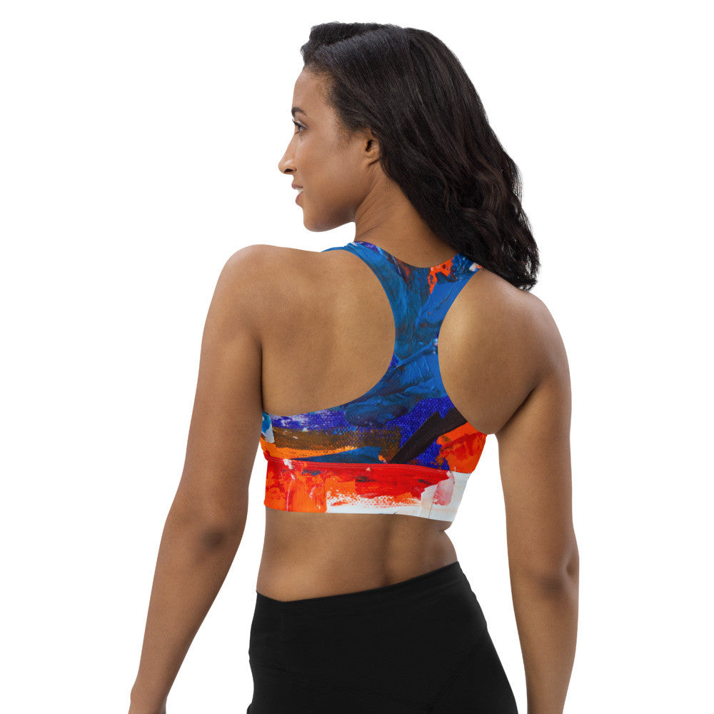 Gianneli Colours Longline Sports Bra-7