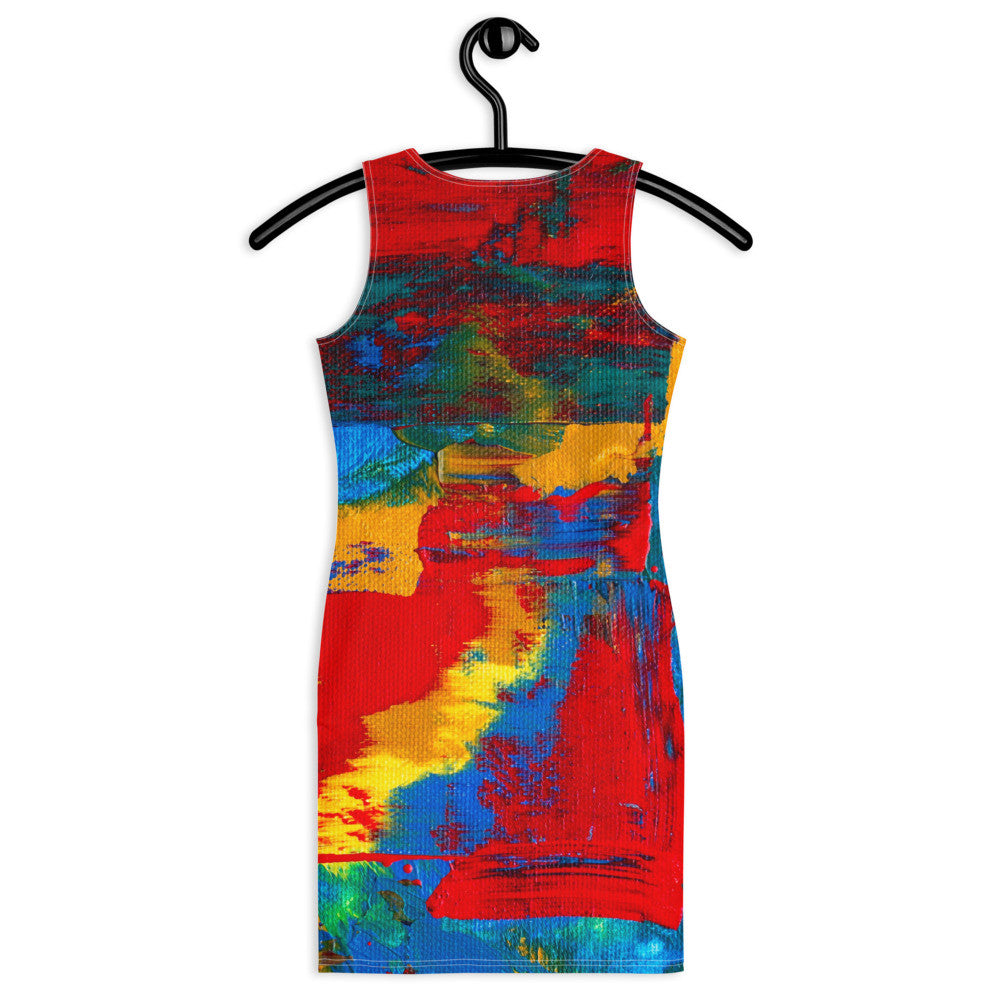 Gianneli Colours Fitted Dress-0