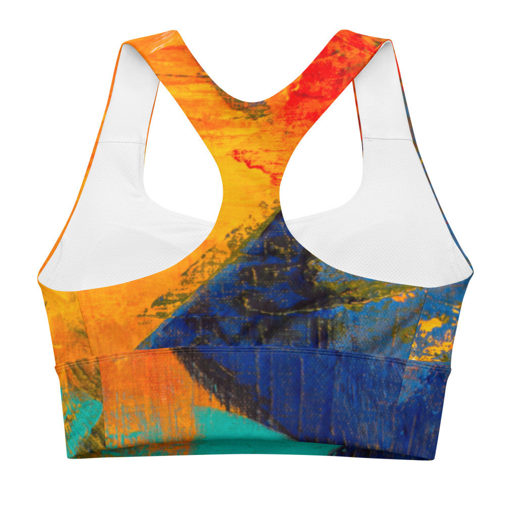 Gianneli Colours Longline Sports Bra-1