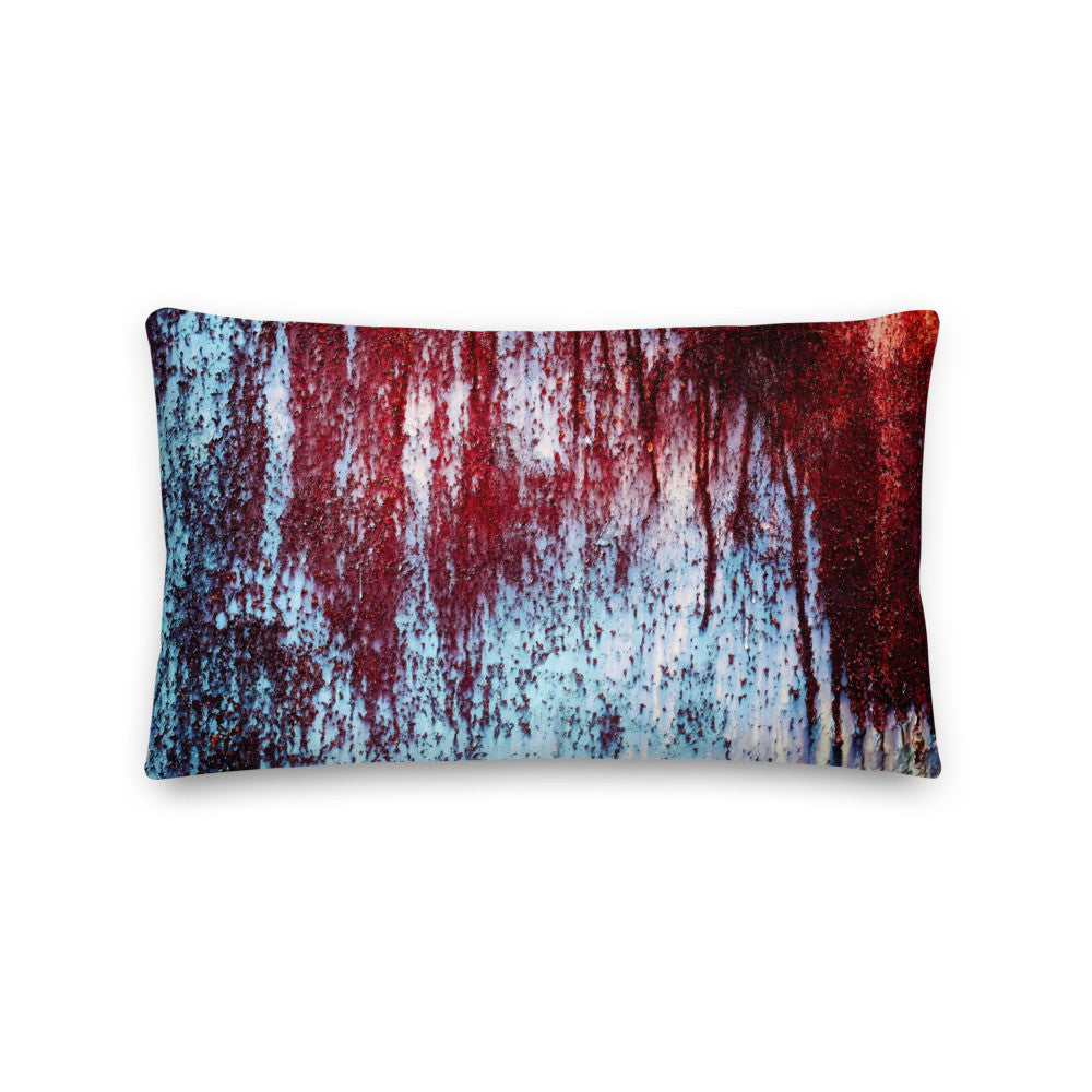 CLOCHARD Grunge Premium Pillow by Gianneli-3