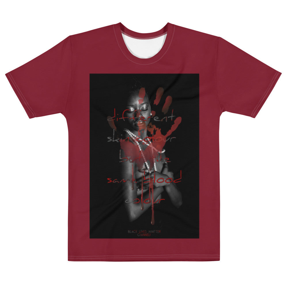 BLOOD COLOUR Men's t-shirt by Gianneli-0