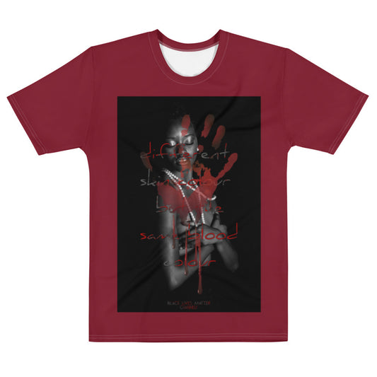 BLOOD COLOUR Men's t-shirt by Gianneli-0