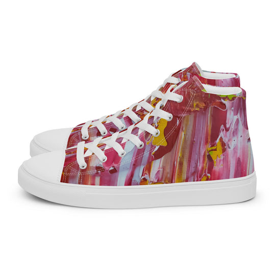 Gianneli Colours Handmade Women’s High Top Canvas Shoes-0