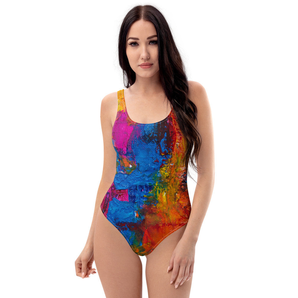 Gianneli Colours One-Piece Swimsuit-4