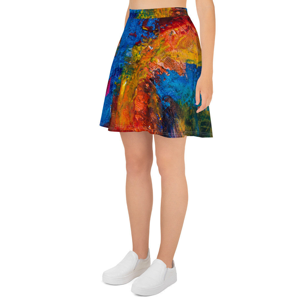 Gianneli Colours Skater Skirt-4