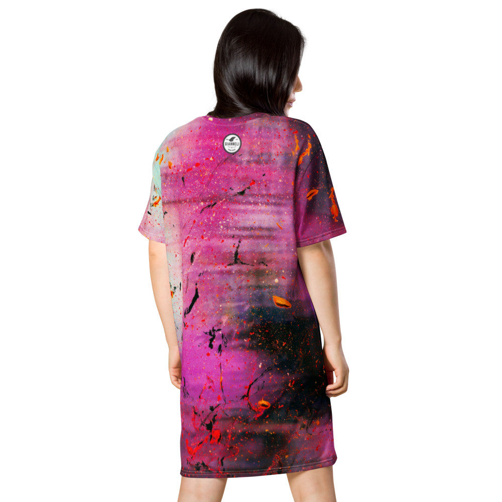 Gianneli Colours T-shirt dress-3