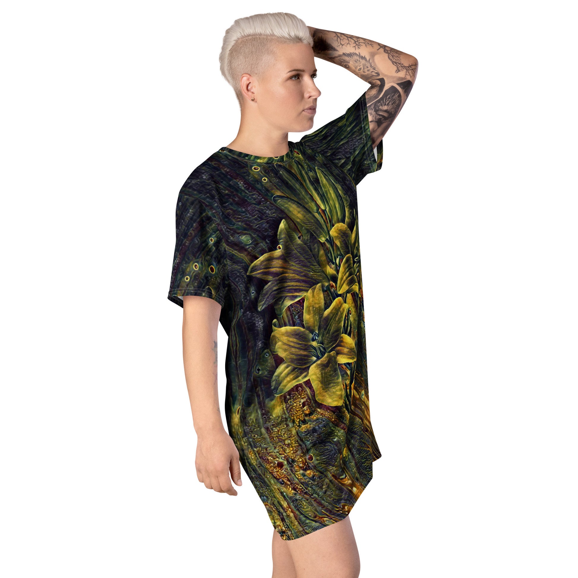 ANTHOS T-shirt dress by Gianneli-8