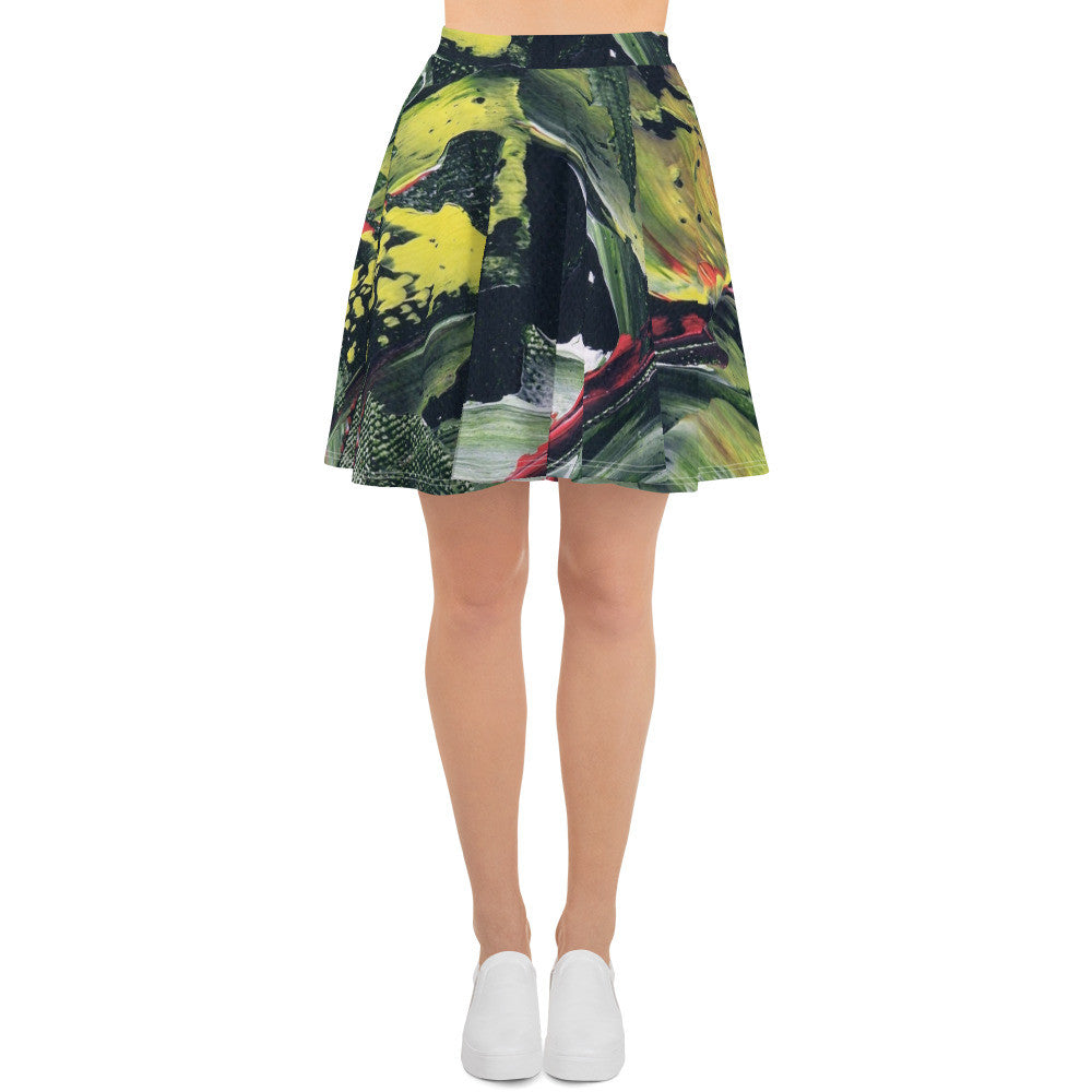 Gianneli Colours Skater Skirt-2