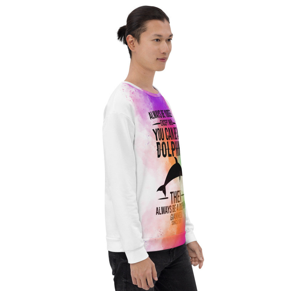 Dolphin Unisex Sweatshirt by Gianneli-7