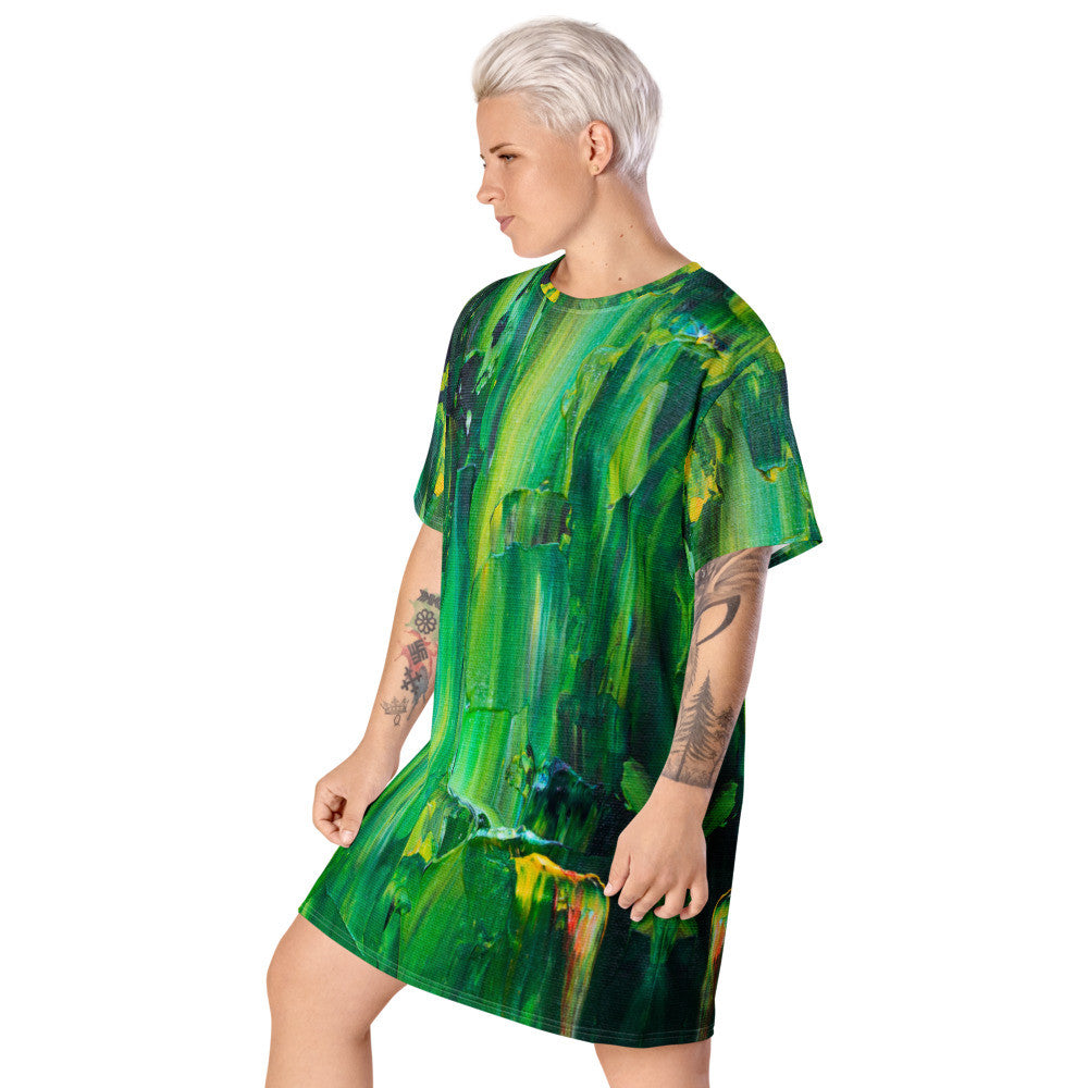 Gianneli Colours T-shirt dress-2