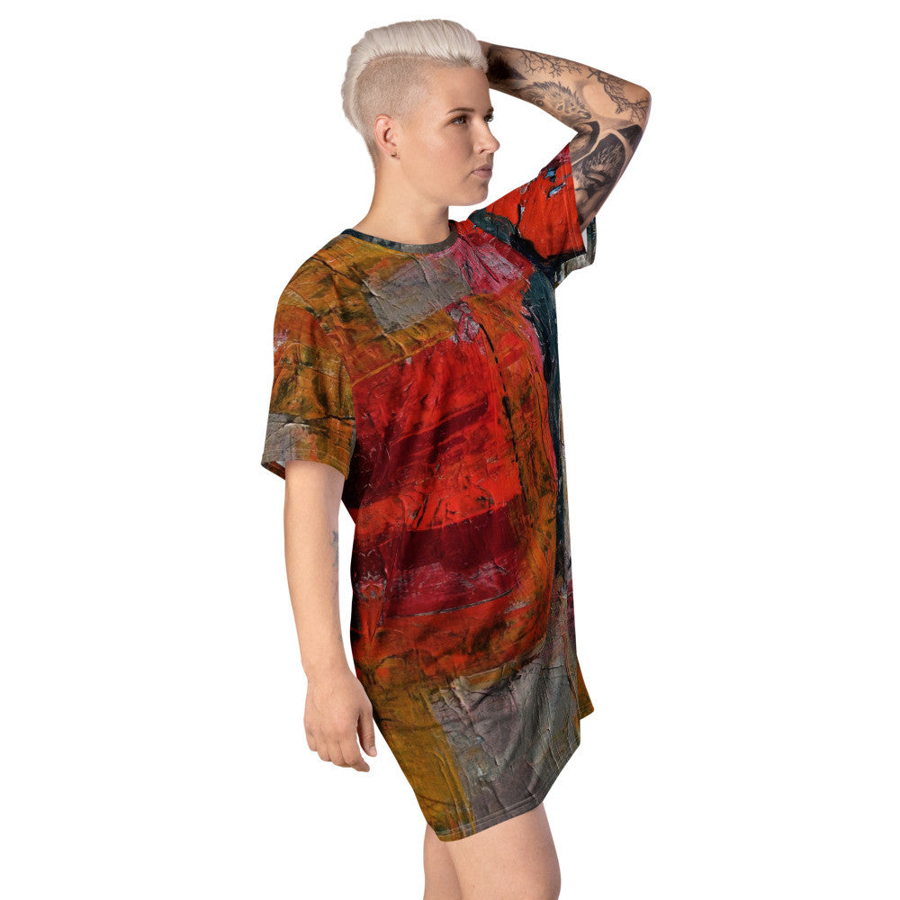 Gianneli Colours T-shirt dress-6