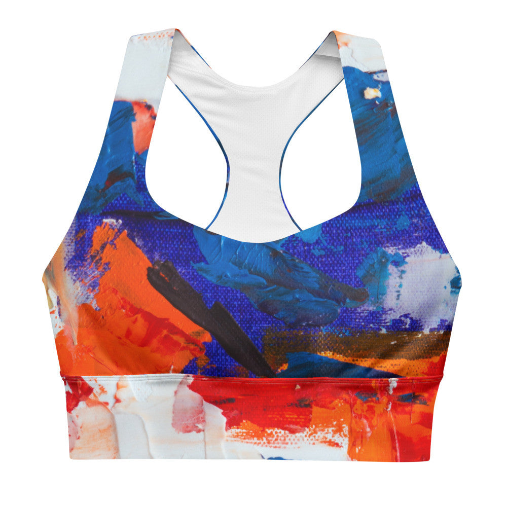 Gianneli Colours Longline Sports Bra-0