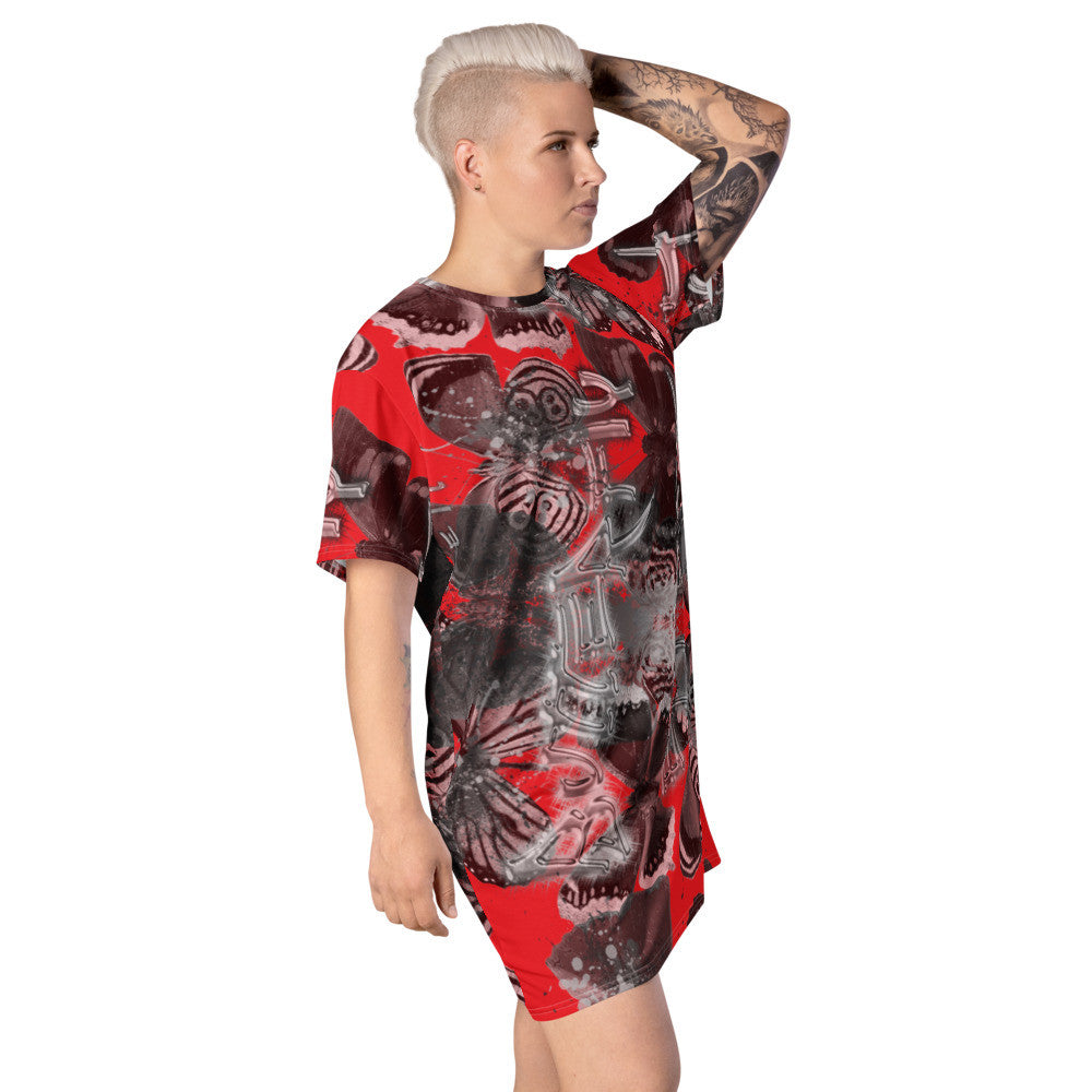 Butterfly Effect T-shirt Dress by Gianneli-13