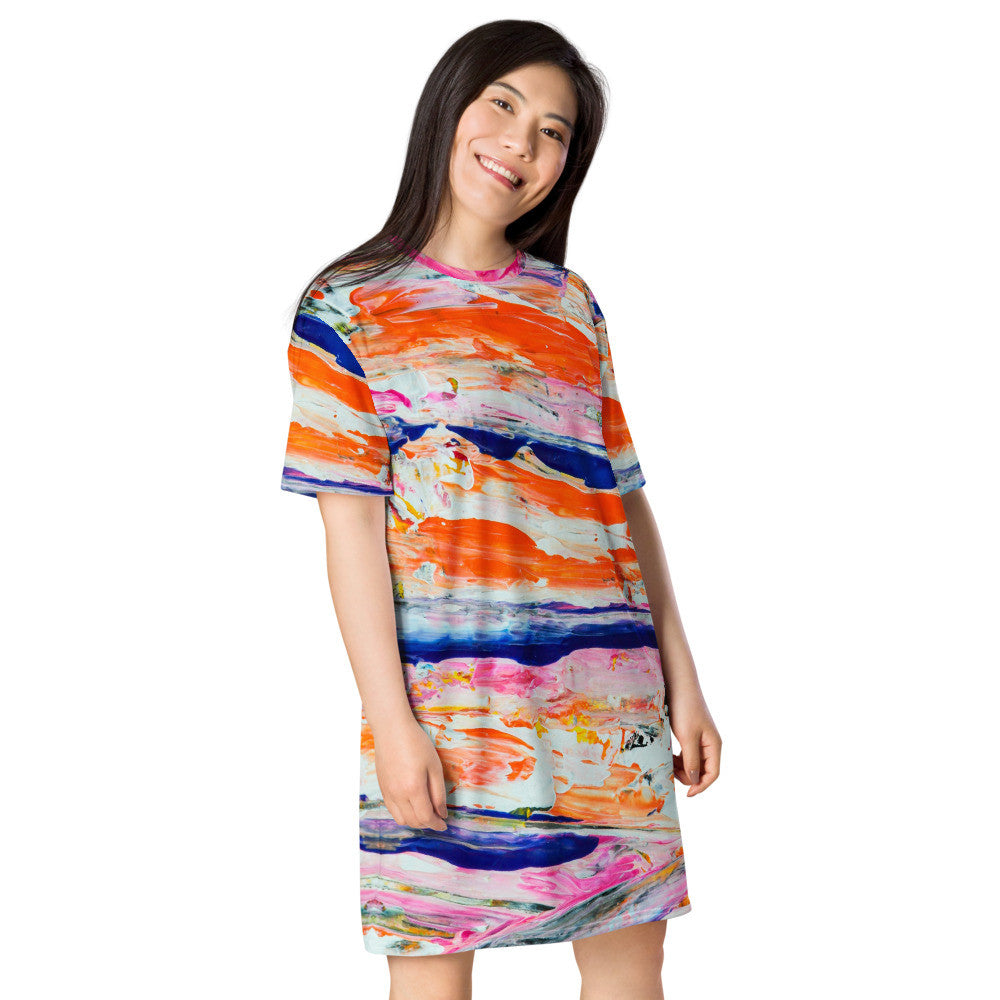 Gianneli Colours T-shirt Dress-6