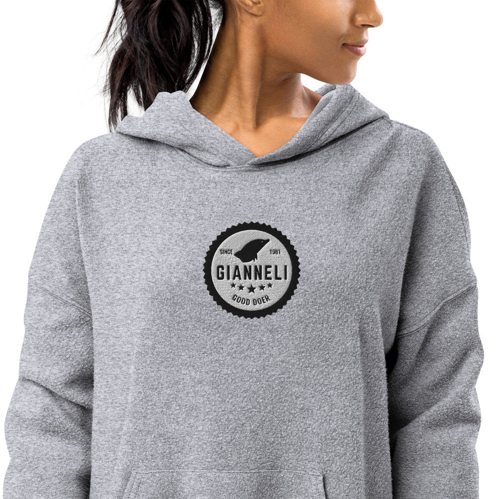 Gianneli Unisex Sueded Fleece Hoodie-9