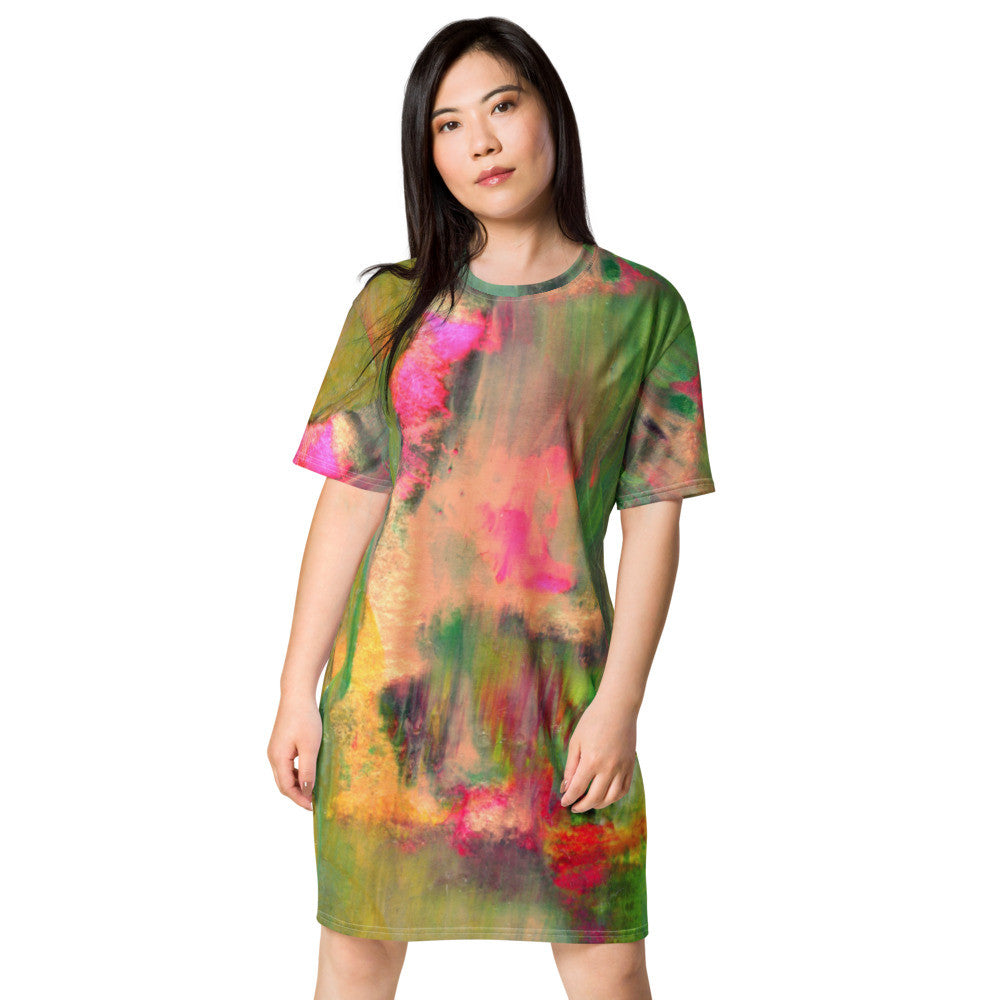 Gianneli Colours T-shirt dress-2