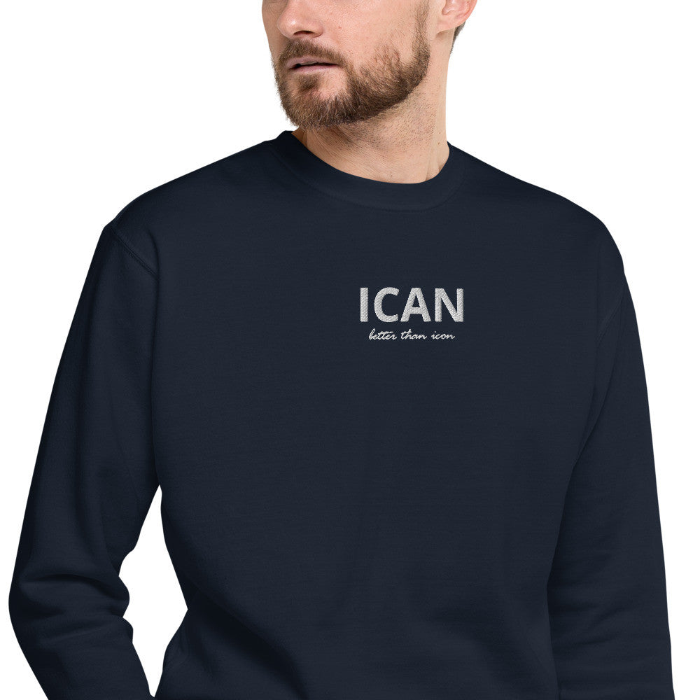 ICAN Unisex Fleece Pullover by Gianneli-2