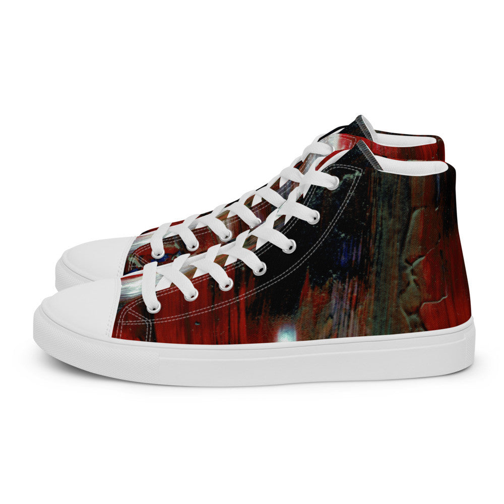 Gianneli Colours Handmade Women’s High Top Canvas Shoes-0