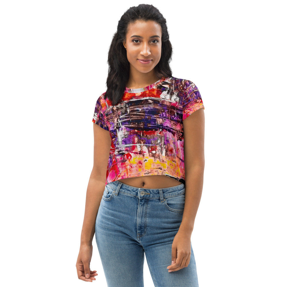 Gianneli Colours Crop Tee-2