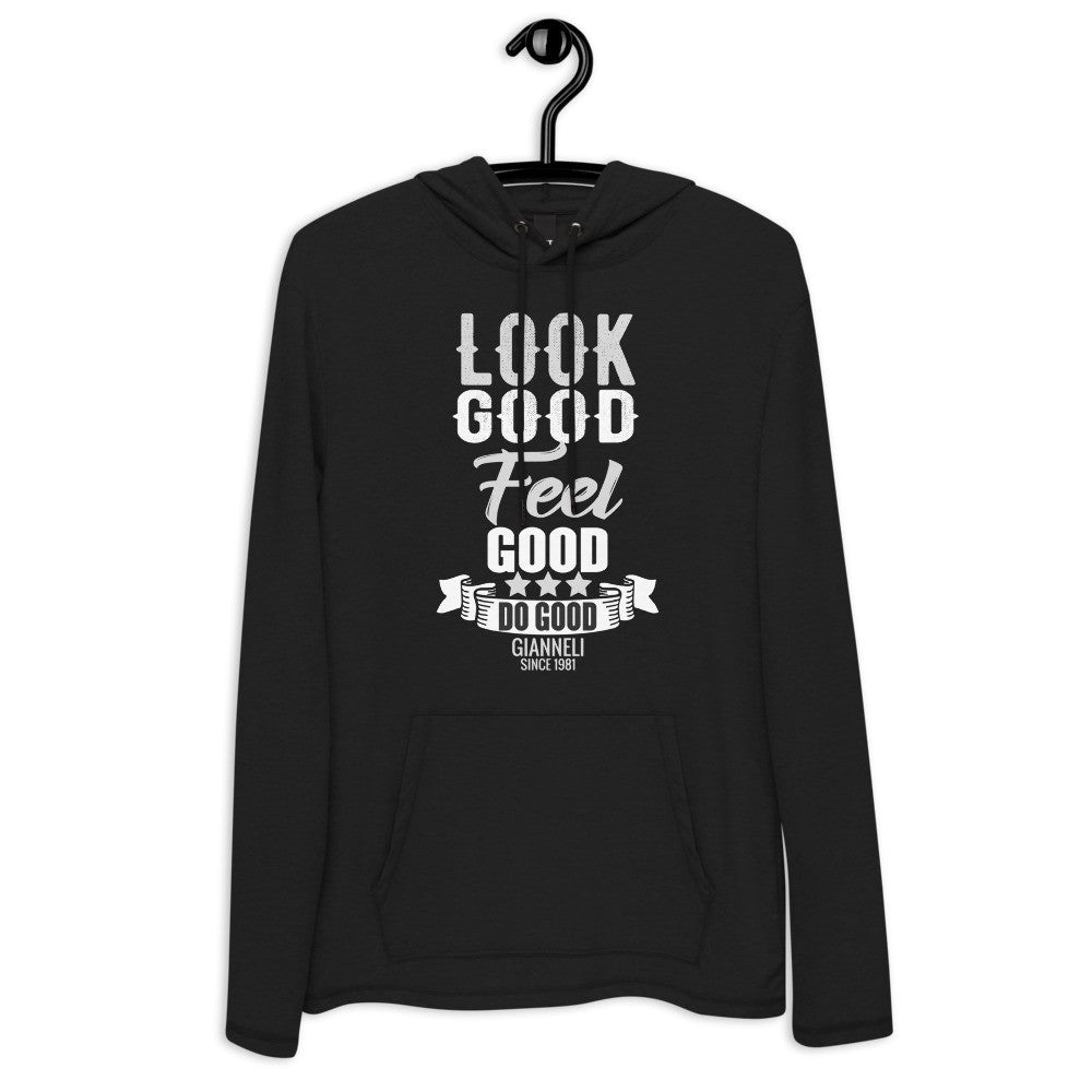 LOOK GOOD Unisex Lightweight Hoodie by Gianneli-0