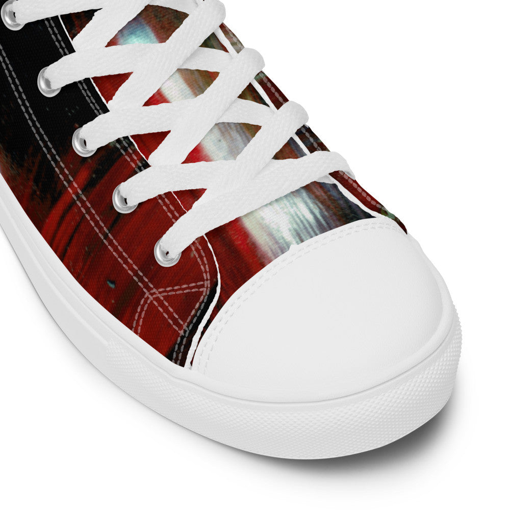 Gianneli Colours Handmade Women’s High Top Canvas Shoes-14