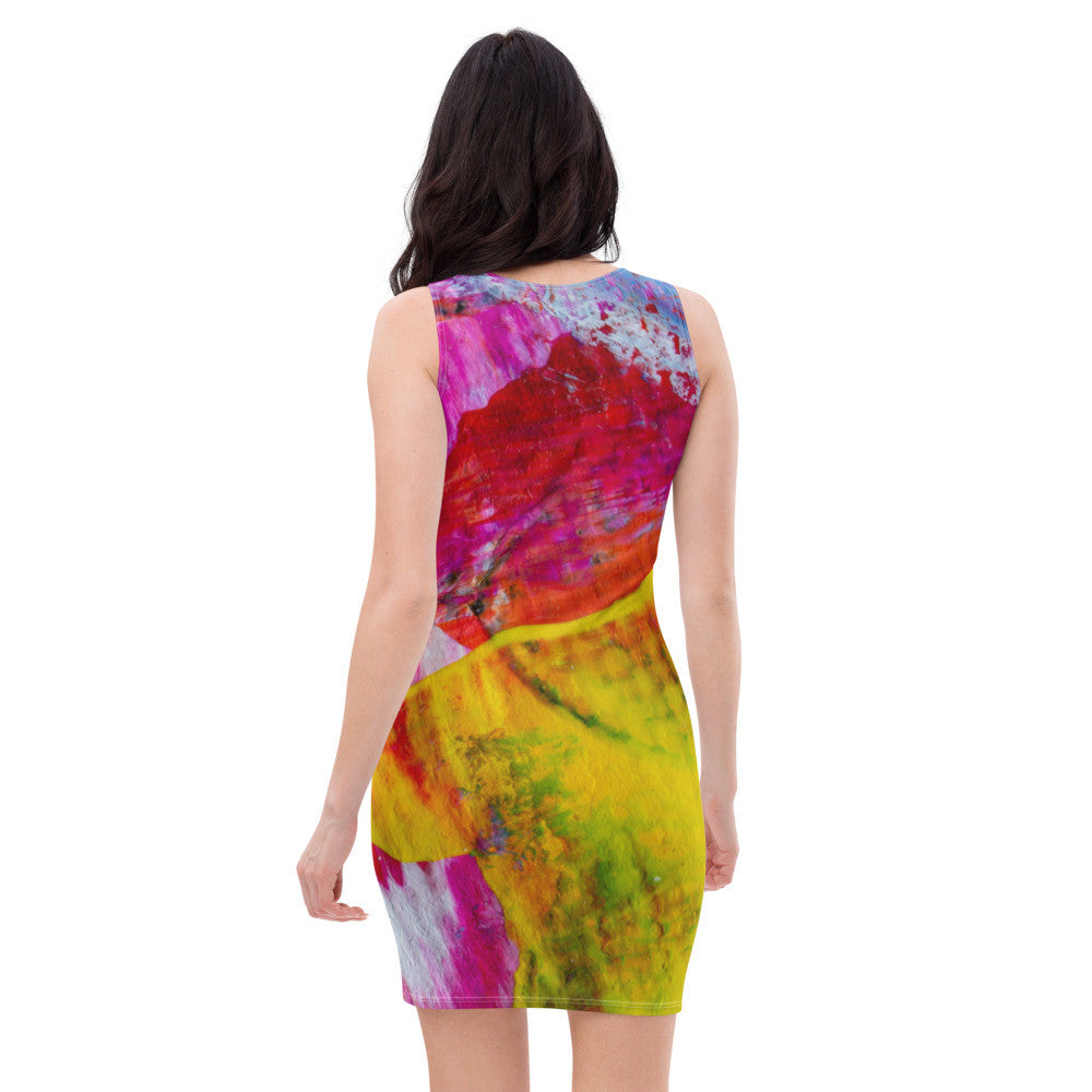 Gianneli Colours Fitted Dress-4