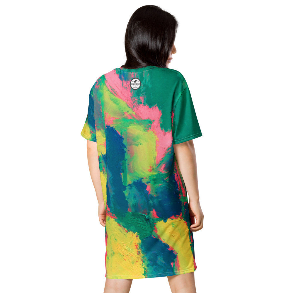 Gianneli Colours T-shirt Dress-1