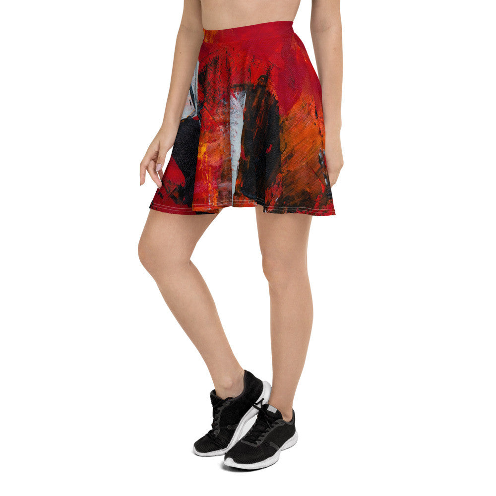 Gianneli Colours Skater Skirt-4