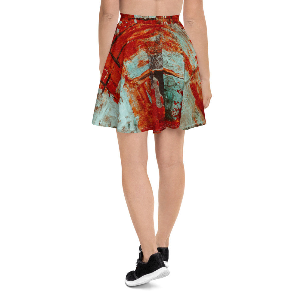 Gianneli Colours Skater Skirt-3