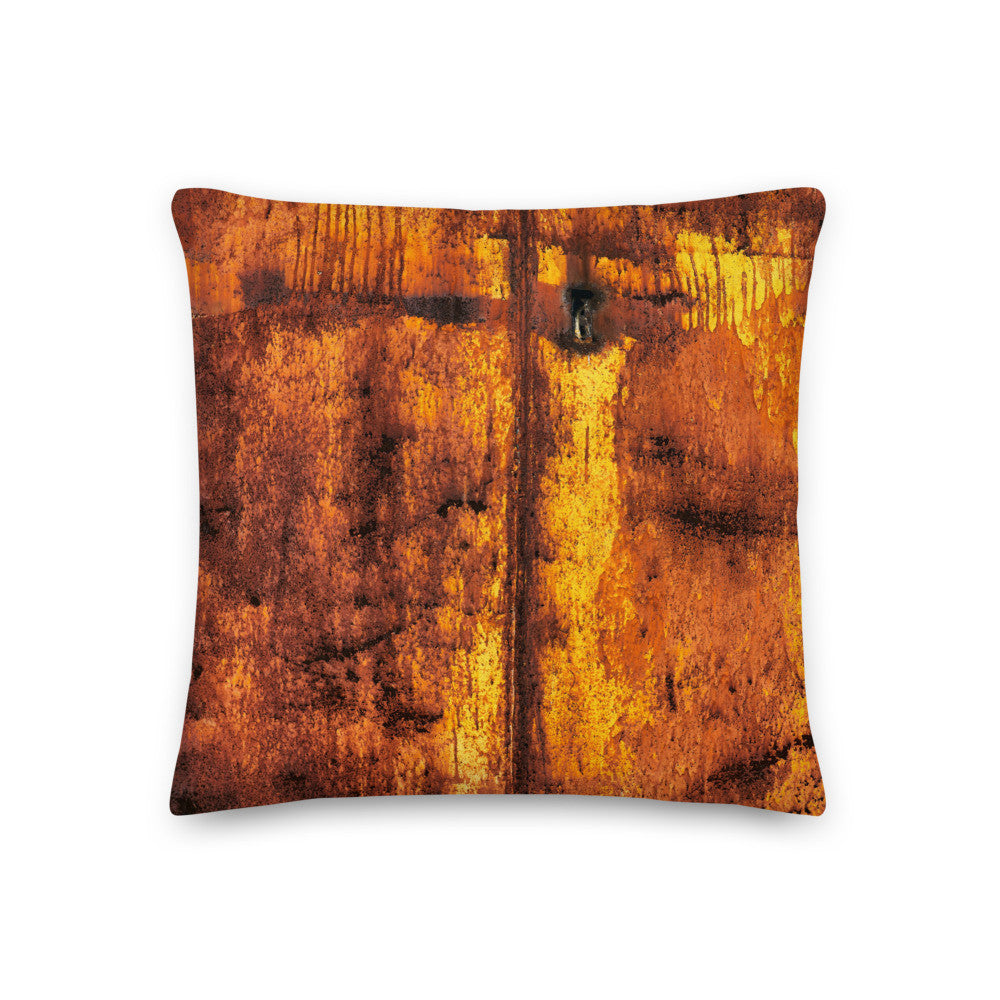 CLOCHARD Grunge Premium Pillow by Gianneli-0