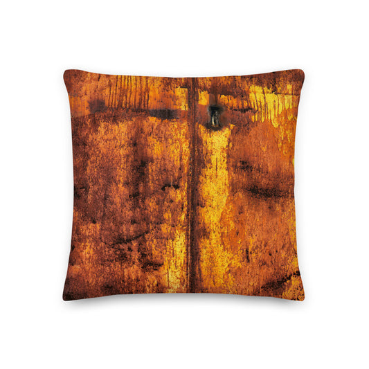 CLOCHARD Grunge Premium Pillow by Gianneli-0